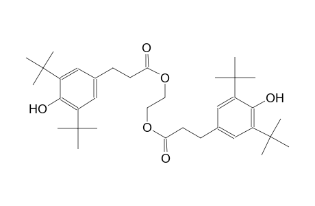 benzenepropanoic acid, 3,5-bis(1,1-dimethylethyl)-4-hydroxy-, 2-[3-[3,5-bis(1,1-dimethylethyl)-4-hydroxyphenyl]-1-oxopropoxy]ethyl ester