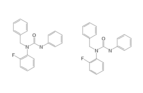 1-BENZYL-1-(2-FLUOROPHENYL)-3-PHENYLUREA