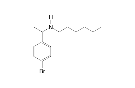 N-Hexyl-1-(4-bromophenyl)ethylamine