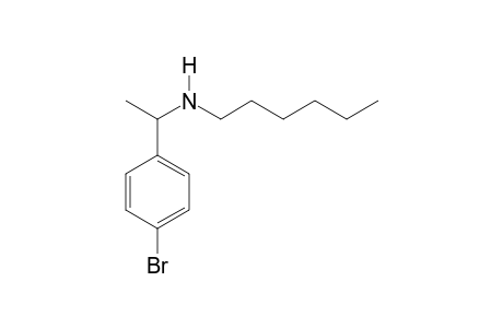 N-Hexyl-1-(4-bromophenyl)ethylamine