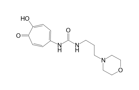 N-[3-(4-Morpholinopropyl)]-N'-(5-tropolonyl)urea