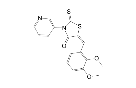 4-thiazolidinone, 5-[(2,3-dimethoxyphenyl)methylene]-3-(3-pyridinyl)-2-thioxo-, (5E)-