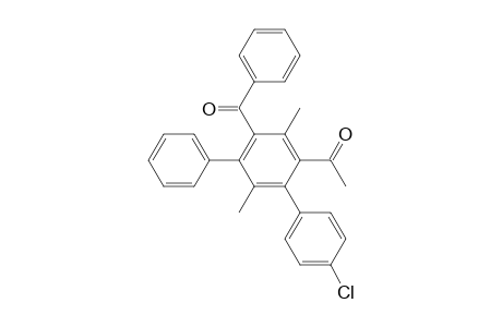 3-Acetyl-4-(4-chlorophenyl)-2,5-dimethyl-6-phenyl-benzophenone