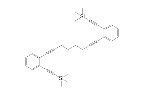 1,8-Bis(2'-(trimethylsilylethynyl)phenyl)-1,7-octadiyne
