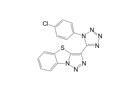 3-[1'-(4'-Chlorophenyl)tetrazol-5'-yl]-[1,2,3]triazolo[4,3-b]benzothiazole