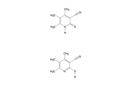 1,2-DIHYDRO-2-THIOXO-4,5,6-TRIMETHYLNICOTINONITRILE