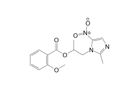 1-(2'-Methyl-5'-nitro-1'H-imidazol-1'-yl)propan-2-yl-2"-methoxybenzoate