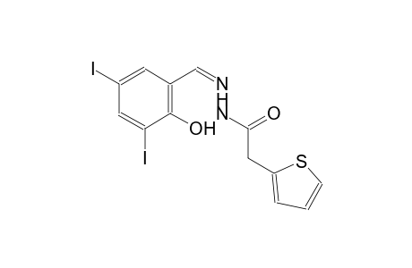 2-thiopheneacetic acid, 2-[(Z)-(2-hydroxy-3,5-diiodophenyl)methylidene]hydrazide