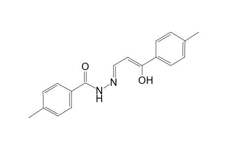 4-Methyl-benzoic acid (3-hydroxy-3-p-tolyl-allylidene)-hydrazide