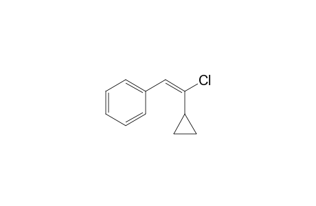 Benzene, (1-chloro-2-cyclopropylethenyl)-, (Z)-