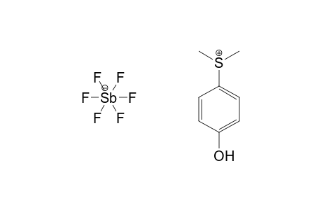 Antimonate(1-), hexafluoro-, (oc-6-11)-Sulfonium, (4-hydroxyphenyl)dimethyl-, (oc-6-11)-hexafluoroantimonate(1-)