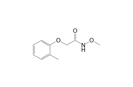 N-methoxy-2-(2-methylphenoxy)acetamide
