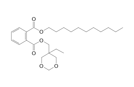 Phthalic acid, 5-ethyl-1,3-dioxan-5-yl undecyl ester