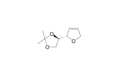 (4R)-4-[(2S)-2,5-dihydrofuran-2-yl]-2,2-dimethyl-1,3-dioxolane