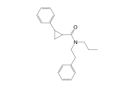 Cyclopropanecarboxamide, 2-phenyl-N-(2-phenylethyl)-N-propyl-