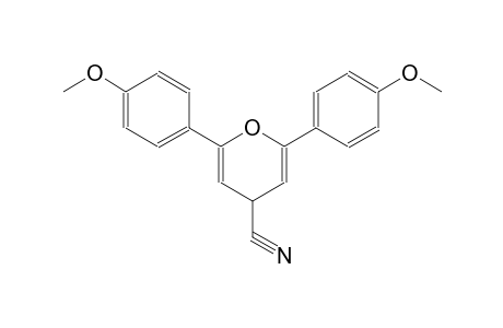 2,6-bis(4-methoxyphenyl)-4H-pyran-4-carbonitrile