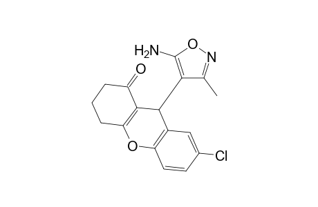 9-(5-Amino-3-methylisoxazol-4-yl)-7-chloro-2,3,4,9-tetrahydro-1H-xanthen-1-one
