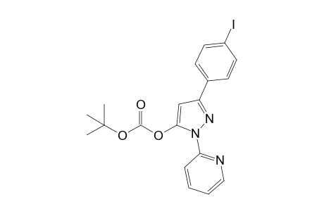 tert-Butyl 1-(2-Pyridinyl)-3-(4-iodophenyl)-5-pyrazolyl Carbonate