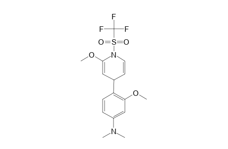 [3-METHOXY-4-(2-METHOXY-1-TRIFLUOROMETHANESULFONYL-1,4-DIHYDRO-PYRIDIN-4-YL)-PHENYL]-DIMETHYL-AMINE