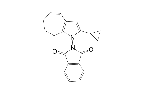 2-(2-cyclopropyl-7,8-dihydrocyclohepta[b]pyrrol-1(6H)-yl)isoindoline-1,3-dione