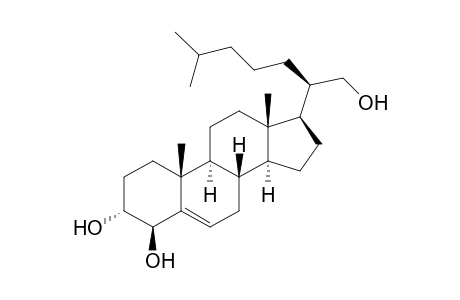 (3R,4R,8S,9S,10R,13S,14S,17R)-10,13-dimethyl-17-[(1R)-5-methyl-1-methylol-hexyl]-2,3,4,7,8,9,11,12,14,15,16,17-dodecahydro-1H-cyclopenta[a]phenanthrene-3,4-diol