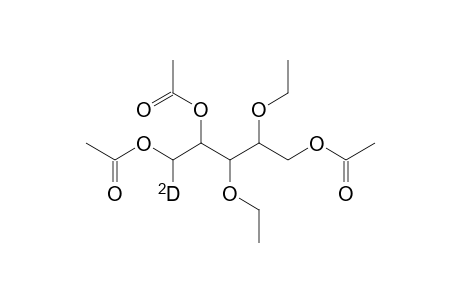 3,4,-Di-0-Ethylpentitol 1,2,5-triacetate(1-D)