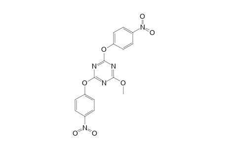 2-METHOXY-4,6-BIS-(4-NITROPHENOXY)-1,3,5-TRIAZINE