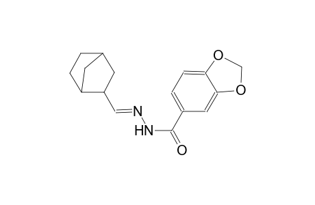 N'-[(E)-bicyclo[2.2.1]hept-2-ylmethylidene]-1,3-benzodioxole-5-carbohydrazide