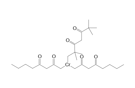 [(2,2,6,6-tetramethylheptane-3,5-dione)di(octane-2,4-dione)]chromium