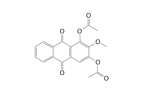 1,3-Dihydroxy-2-methoxyanthraquinone, diacetate