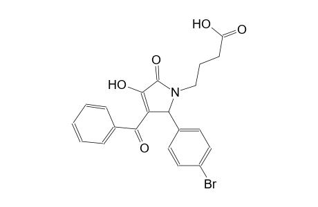 1H-pyrrole-1-butanoic acid, 3-benzoyl-2-(4-bromophenyl)-2,5-dihydro-4-hydroxy-5-oxo-