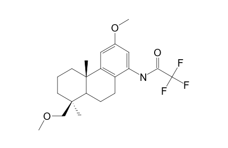 N-(12,19-dimethoxypodocarpa-8,11,13-trien-14-yl)-2,2,2-trifluoroacetamide