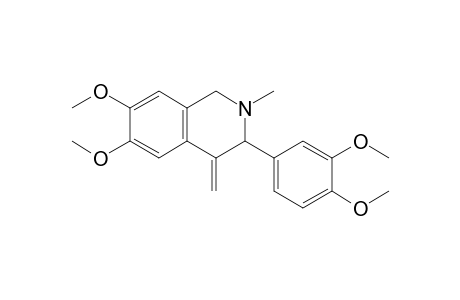 6,7-Dimethoxy-3-(3,4-dimethoxyphenyl)-N-methyl-4-methyliden-1,2,3,4-tetrahydroquinoline
