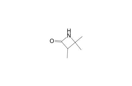 2-Azetidinone, 3,4,4-trimethyl-