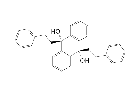 9,10-Anthracenediol, 9,10-dihydro-9,10-bis(2-phenylethyl)-, cis-