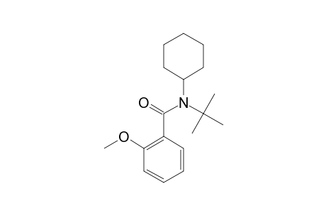 N-CYCLOHEXYL-N-TERT.-BUTYL-2-METHOXYBENZAMIDE