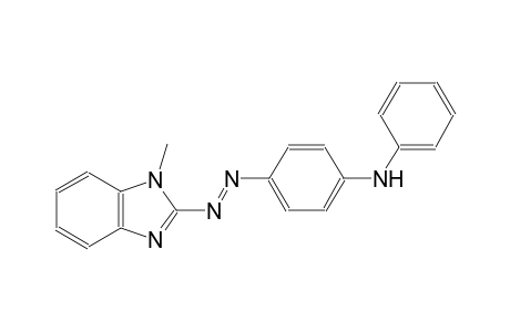 4-[(E)-(1-methyl-1H-benzimidazol-2-yl)diazenyl]-N-phenylaniline