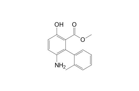 Methyl 6-amino-3-hydroxy-2'-methylbiphenyl-2-carboxylate