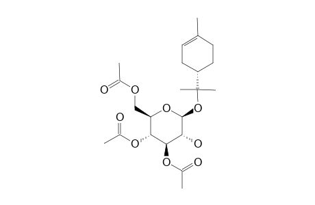 (4-S)-ALPHA-TERPINEOL-8-O-BETA-D-(3'-O,4'-O,6'-O-TRIACETYL)-GLUCOPYRANOSIDE