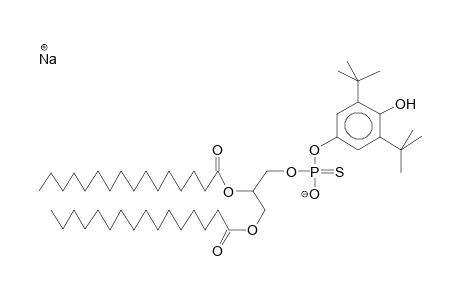 SODIUM (1,2-DIPALMITOYL-RAC-GLYCERO-3)(4-HYDROXY-3,5-DI-TERT-BUTYLPHENYL)THIONPHOSPHATE