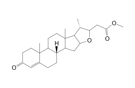 METHYL-3-OXO-16,22-OXIDOCHOLAN-4-EN-24-OLATE