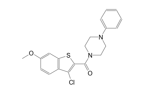 1-[(3-chloro-6-methoxy-1-benzothien-2-yl)carbonyl]-4-phenylpiperazine