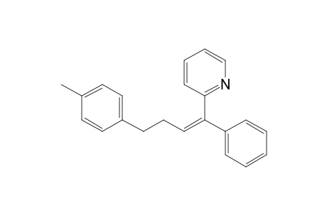 (Z)-1-Phenyl-1-pyridyl-2-[2-(p-tolyl)ethyl]ethylene