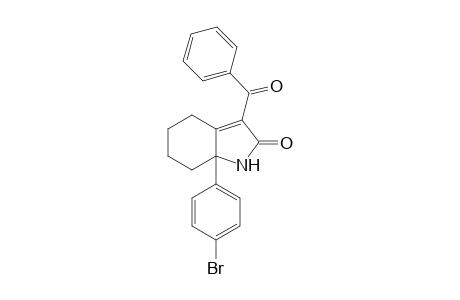 3-Benzoyl-7a-(4-bromophenyl)-1,4,5,6,7,7a-hexahydro-2H-indol-2-one