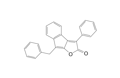 3-Phenyl-8-(phenylmethyl)-2H-indeno[2,1-b]furan-2-one
