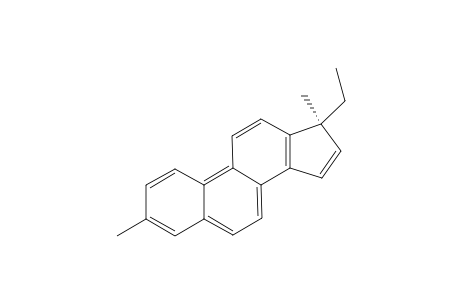 3,17-Dimethyl-18,19-dinor-17.alpha.-pregna-1,3,5,7,9,11,13,15-octaene