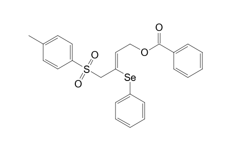 2-Buten-1-ol, 4-[(4-methylphenyl)sulfonyl]-3-(phenylseleno)-, benzoate, (Z)-