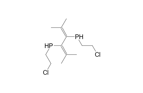 3,4-bis(chloroethylphosphino)-2,5-dimethyl-2,4-hexadiene