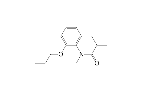Propanamide, N,2-dimethyl-N-[2-(2-propenyloxy)phenyl]-