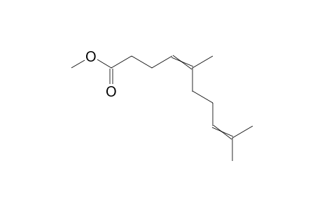 Methyl 5,9-dimethyl-4,8-decadienoate(e)